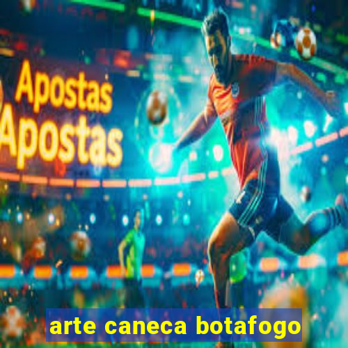 arte caneca botafogo